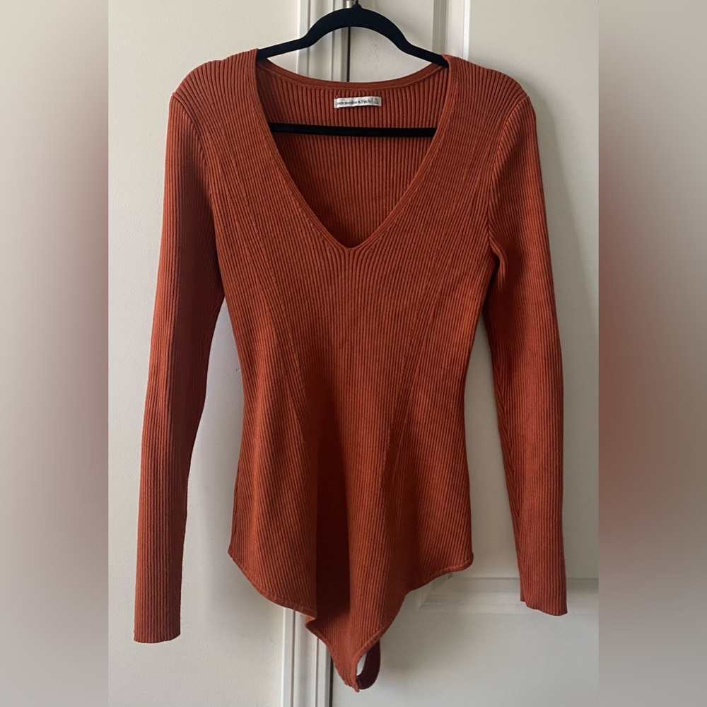 Abercrombie & Fitch sweater bodysuit. Size XL never worn.